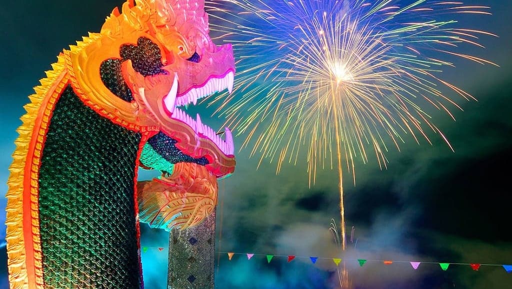 Naga Fireball Festival, Thailand